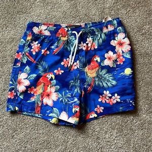 Men’s Bathing Suit Abercrombie and Fitch Medium 5” inseam